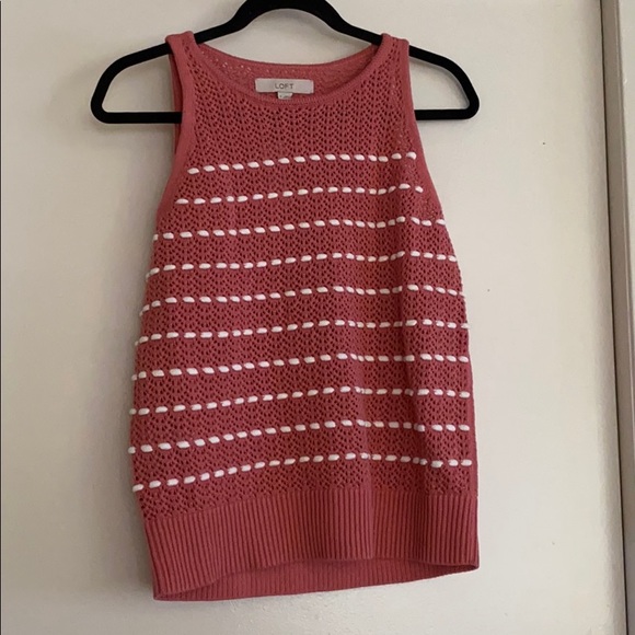 LOFT Bobble Sweater Tank - Picture 3 of 5